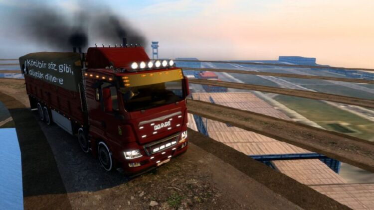 MAN TGX 8&times;2 (Kırkayak) by Finion [ETS2 1.52]