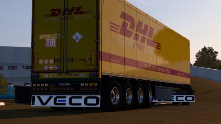 MUDFLAP IVECO SCS BOX BY RODONITCHO MODS 1.0 1.51 12 10 2024