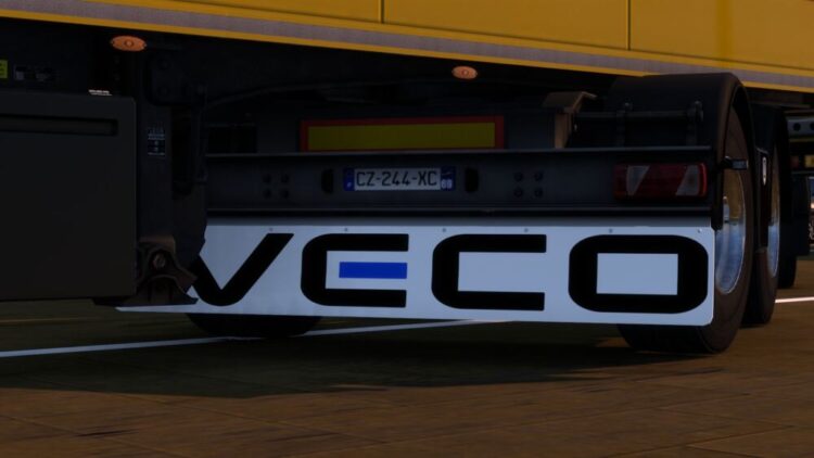 MUDFLAP IVECO SCS BOX BY RODONITCHO MODS 1.0 1.51 12 10 2024