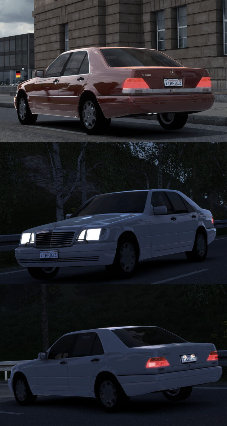 Mercedes-Benz W140 S-Class S600 V1.5 1.51