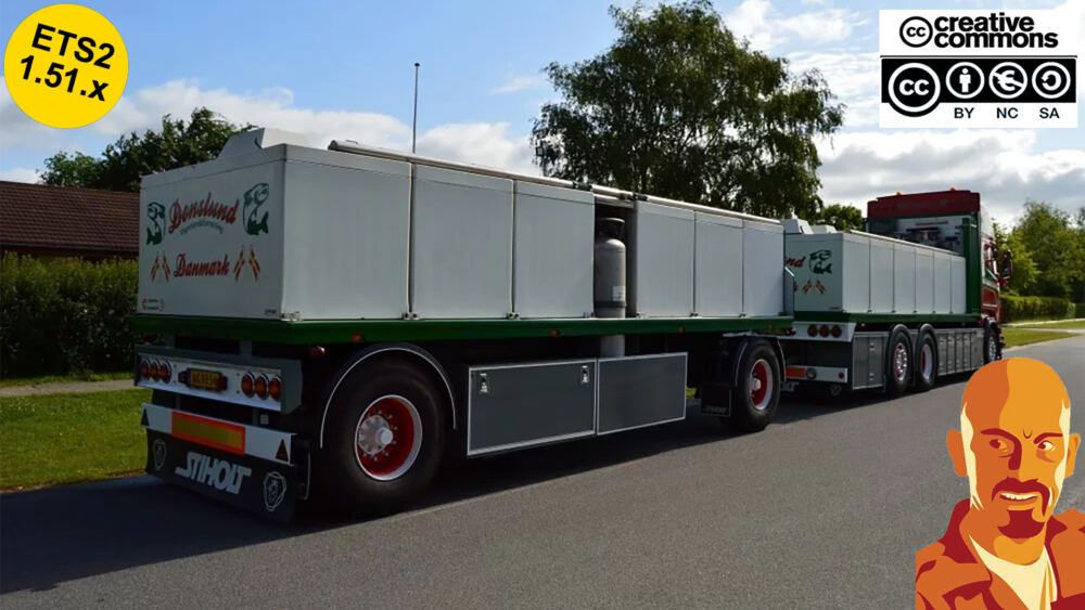 Scania R Donslund Trailer V Ets X Ets Mods