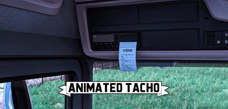 Animated Tachograph VDO v5.0 [1.49/1.53]