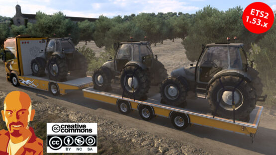 BDF FLATBED TRAILER LUPAL v4.0 ETS 1.52-1.53.x