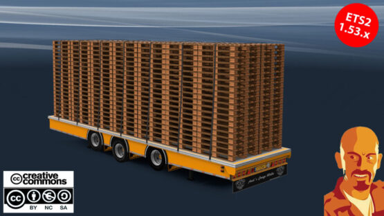 BDF FLATBED TRAILER LUPAL v4.0 ETS 1.52-1.53.x