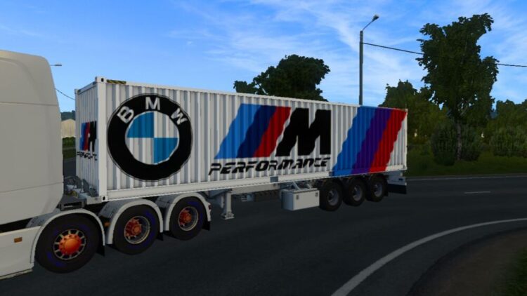 BMW Cargo Container Trailer
