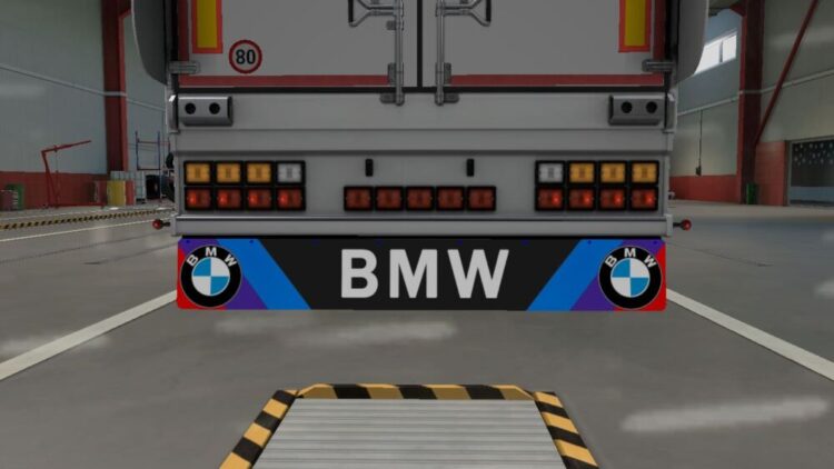BMW Trailer Skin and Mudflaps