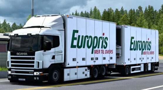 RJL Bussbygg Chassis + Drawbar Trailer v1.4.7