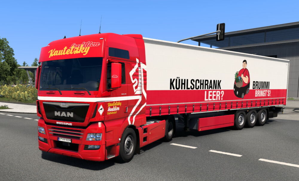 Combo Skin Spedition Brummi | ETS2 mods