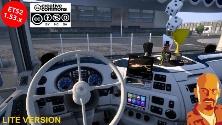 DAF XF116 510 FLOWER SHUTTLE v2.1 ETS2 1.52-1.53.x FIXED