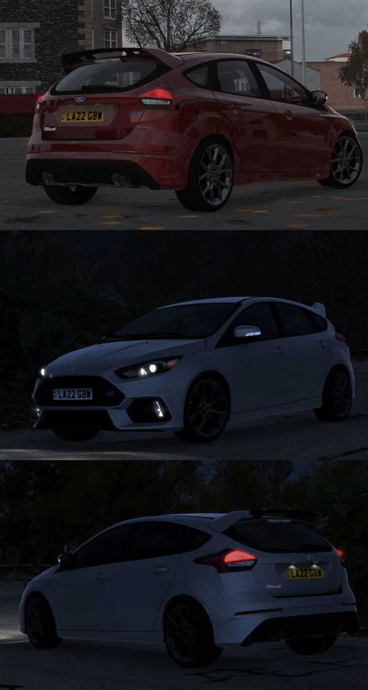 Ford Focus RS Mk3 2017 V2.8 1.53