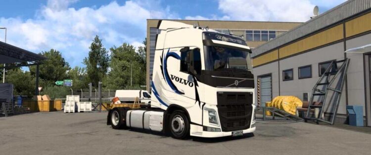Low deck chassis addon for SCS Volvo FH4 v0.9 [1.53]
