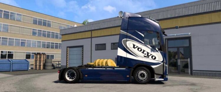 Low deck chassis addon for SCS Volvo FH4 v0.9 [1.53]