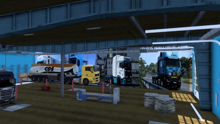 MAERSK GARAGE D-DECK BY RODONITCHO MODS 1.0 1.53 20 11 2024