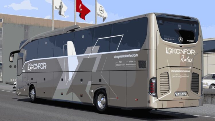 Mercedes Benz Travego 16 SHD Euro 6 Konfor Turizm New Skin