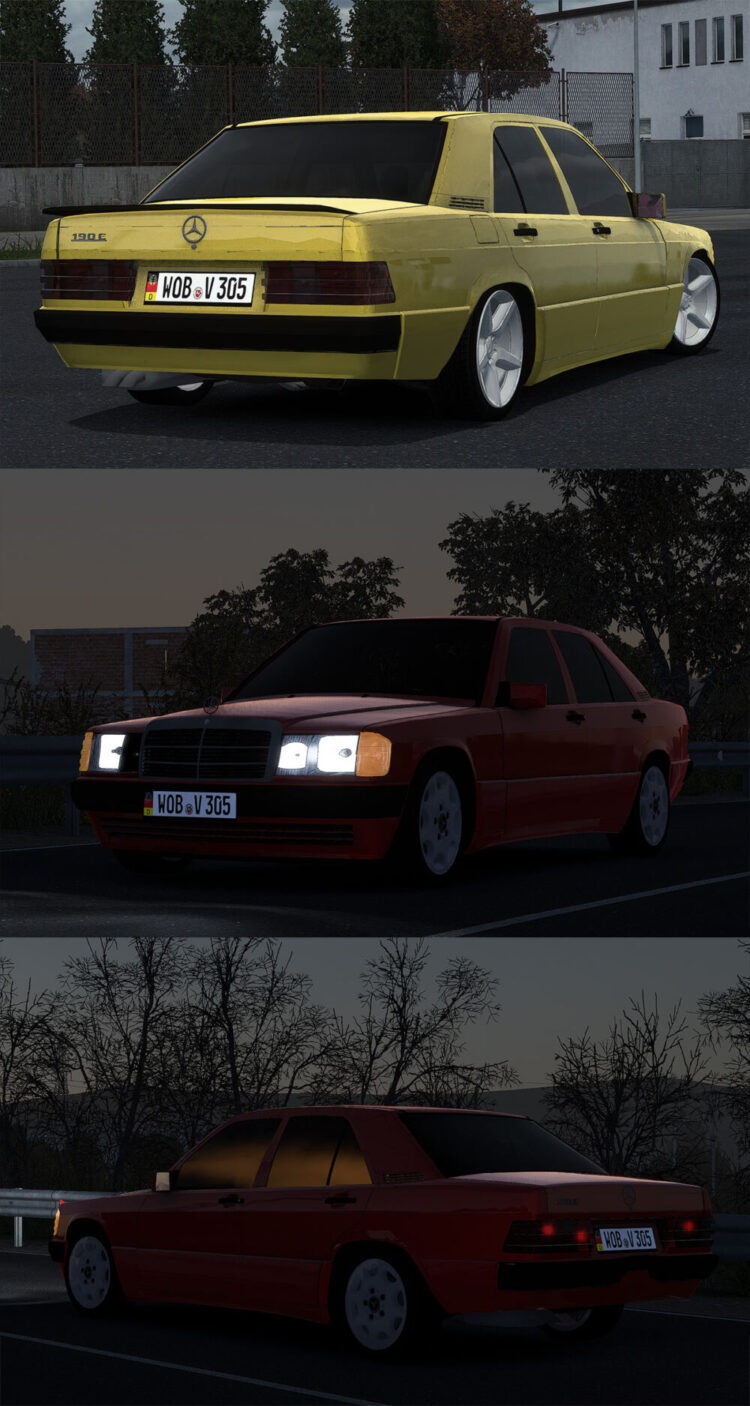 Mercedes-Benz W201 190E V3.6 1.53