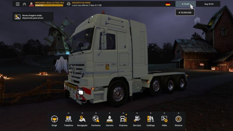 PROFILE MERCEDES-BENZ ACTROS MP2 DOTEC BY RODONITCHO MODS 1.0 1.53 08 11 2024