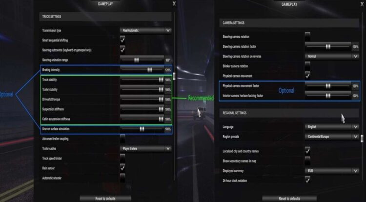 Realistic Truck Physics Mod v9.0.7 [1.52/1.53]