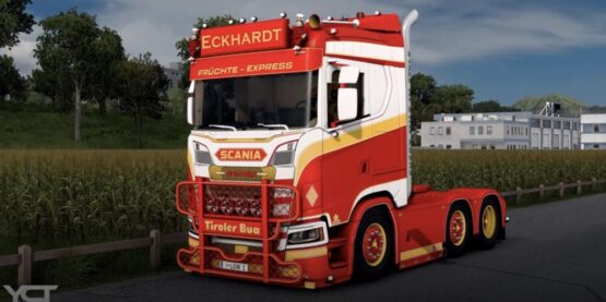 Scania S650 Eckhardt + Trailer v2.0 [1.52/1.53]