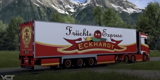 Scania S650 Eckhardt + Trailer v2.0 [1.52/1.53]