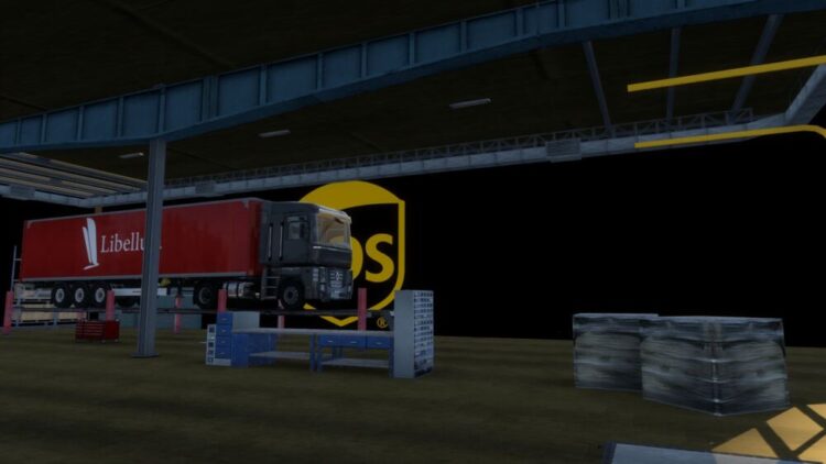 UPS GARAGE D-DECK BY RODONITCHO MODS 1.0 1.53 28 11 2024