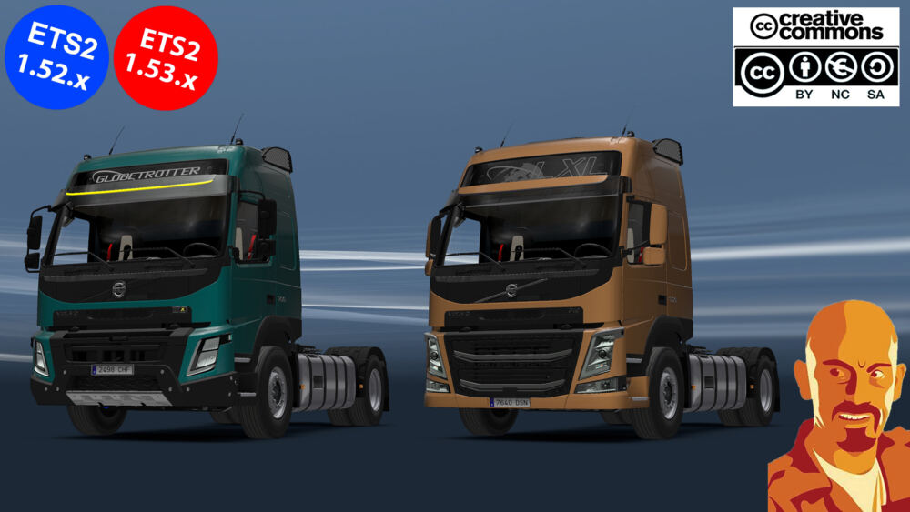 Volvo Fm And Fmx V2 2 Ets2 1 52 1 53 X Ets2 Mods