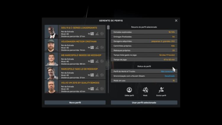 ALL PROFILES ETS2 BY RODONITCHO MODS 1.0 1.53 16 12 2024