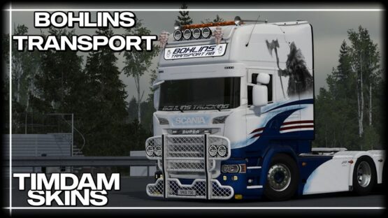 Bohlins Transport AB for JUseeTV Scania