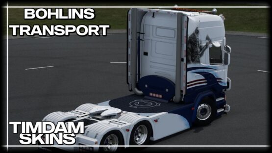 Bohlins Transport AB for JUseeTV Scania