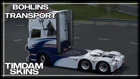 Bohlins Transport AB for JUseeTV Scania