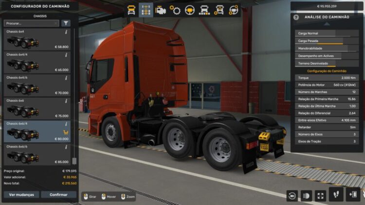 CHASSIS TRUCKS ETS2 BY RODONITCHO MODS 1.0 1.53