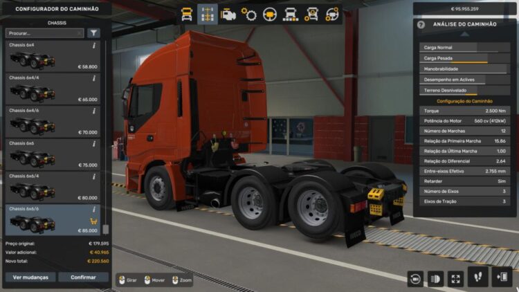 CHASSIS TRUCKS ETS2 BY RODONITCHO MODS 1.0 1.53