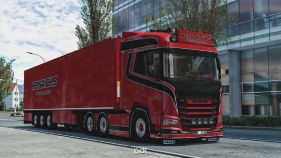 DAF XG Heinrichs Thermoliner + Trailer v2.0