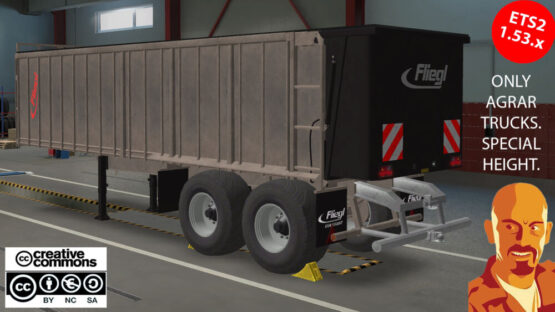 FLIEGL ASS2101 AGRAR TRAILER v3.0 ETS2 1.53.x