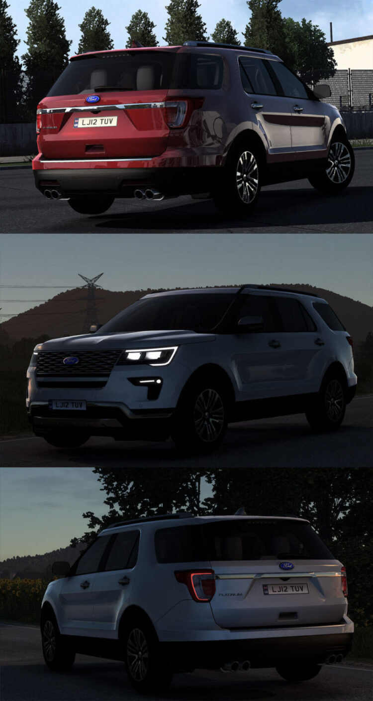 Ford Explorer Platinum 2019 V1.6 1.53