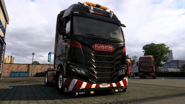 Iveco S-Way Mammoet Skin v1.0