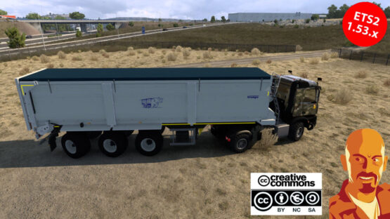 KRAMPE SB3060 AGRAR TRAILER v3.0 ETS2 1.53.X