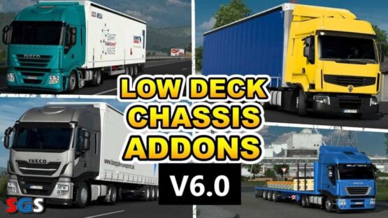 Low Deck Chassis Addons for Schumi’s Trucks v6.0 