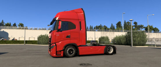 Low deck chassis addon for SCS Iveco S-Way by Sogard3 v1.0