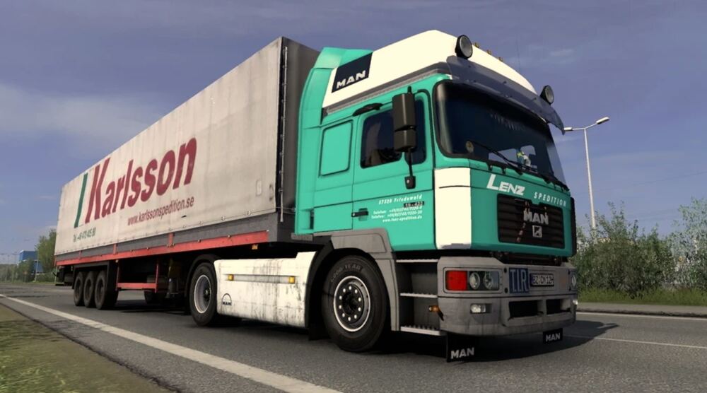 MAN F2000 Commander Rework [1.53] | ETS2 mods