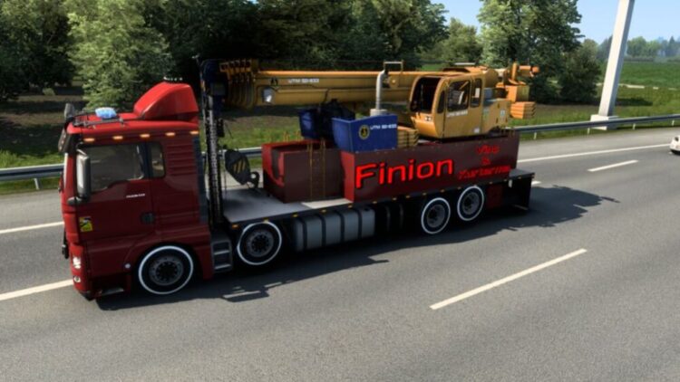 MAN TGX 8&times;2 (Kırkayak) by Finion [ETS2 1.53]