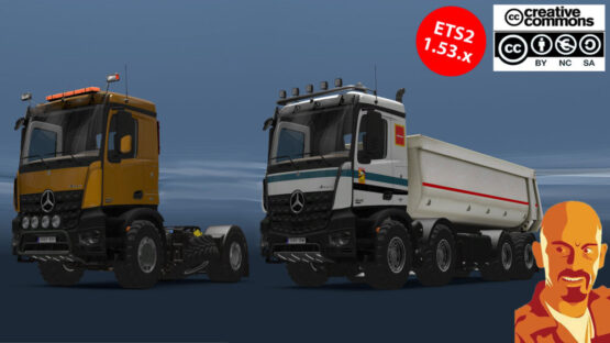 MERCEDES BENZ AROCS AGRAR v3.0 ETS2 1.53.x