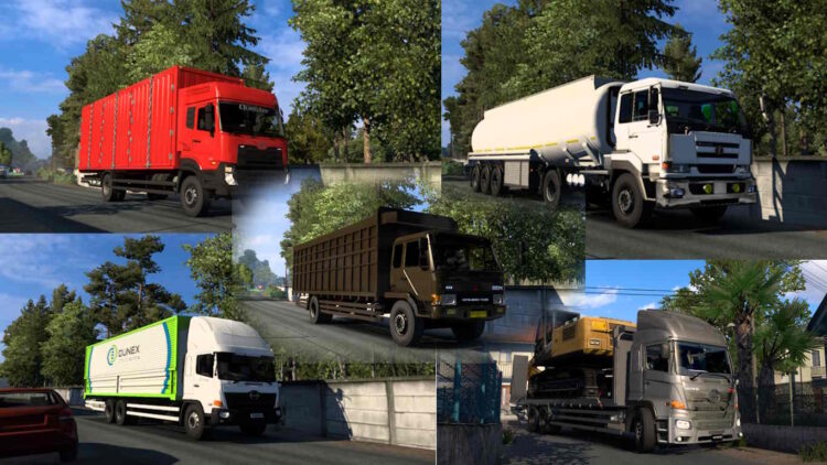 Mega Mod Truck Pack Indonesia ETS2 1.41 – 1.53