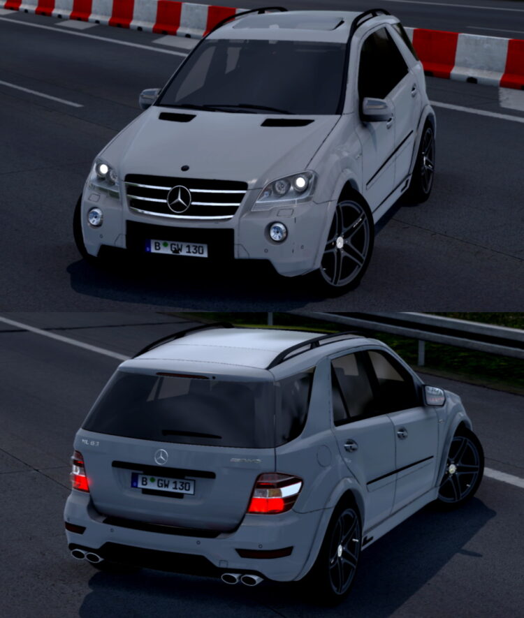 Mercedes Benz ML63 AMG 2009 1.7 1.53x