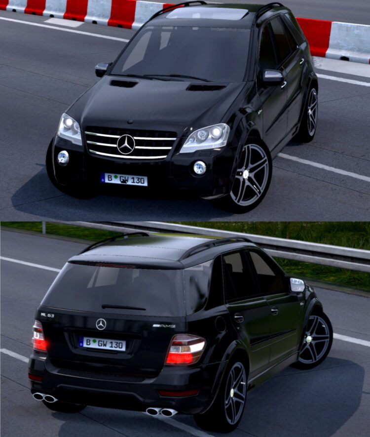 Mercedes Benz ML63 AMG 2009 1.7 1.53x