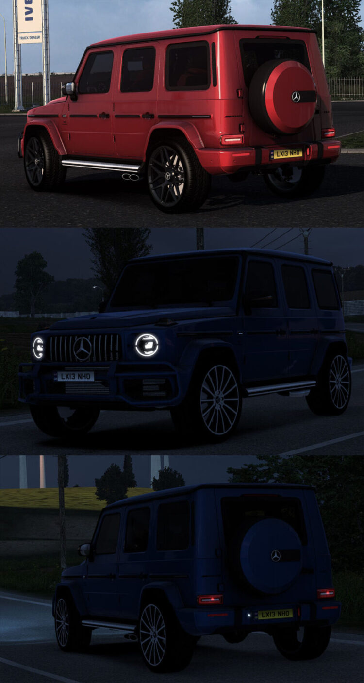 Mercedes-Benz W463 2022 G63 AMG V1.7 1.53