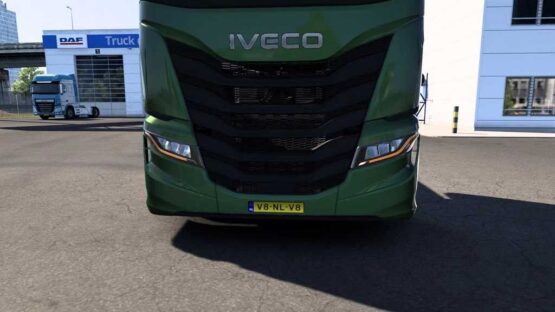 Orange DRL/Headlight Iveco S-Way v1.0