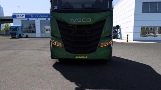 Orange DRL/Headlight Iveco S-Way v1.0