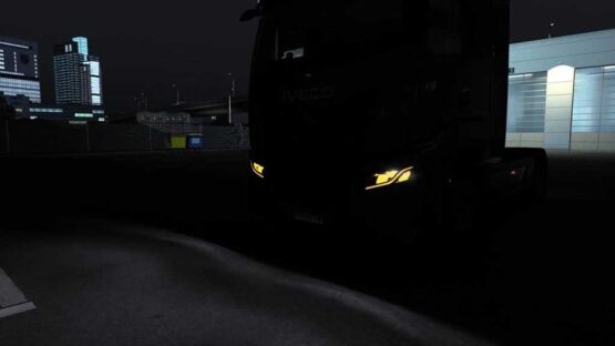 Orange DRL/Headlight Iveco S-Way v1.0