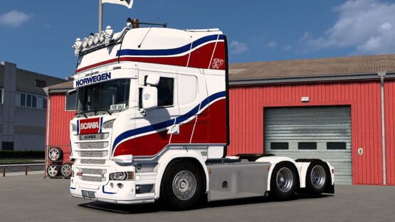 Scania 6s JUseeTV Ex Håkull Skin