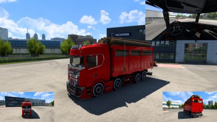 Scania S 8&times;2 by Finion (Kirkayak) [ETS2 1.53]